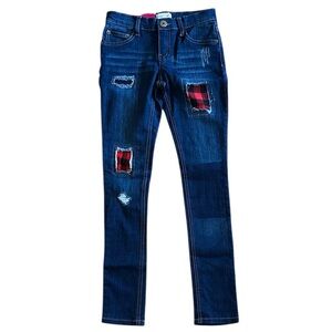 Freestyle Blue and Red Denim Jeans